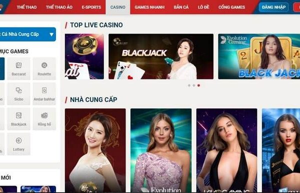 Live casino SIN88 – Sòng bài trực tuyến hấp dẫn hàng đầu